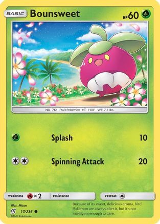 Bounsweet (17/236) [Sun & Moon: Unified Minds]-1