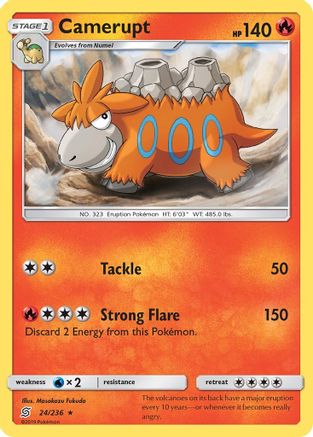 Camerupt (24/236) [Sun & Moon: Unified Minds]-1