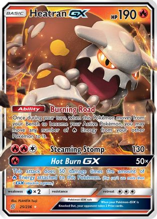 Heatran GX (25/236) [Sun & Moon: Unified Minds]-1