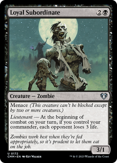 Loyal Subordinate [Commander Masters]-1