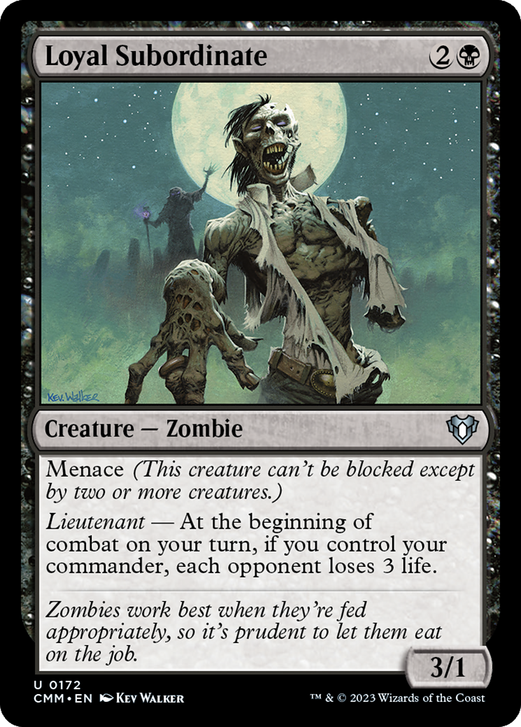 Loyal Subordinate [Commander Masters]-1