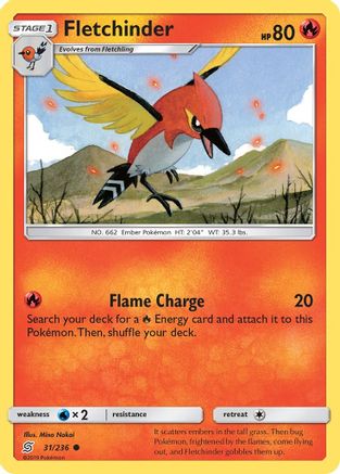 Fletchinder (31/236) [Sun & Moon: Unified Minds]-1