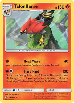 Talonflame (32/236) [Sun & Moon: Unified Minds]-1