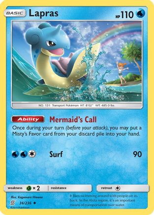 Lapras (36/236) [Sun & Moon: Unified Minds]-1