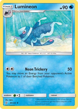 Lumineon (40/236) [Sun & Moon: Unified Minds]-1