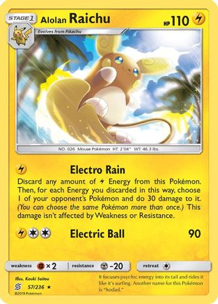 Alolan Raichu (57/236) [Sun & Moon: Unified Minds]-1