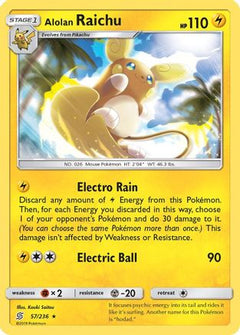 Alolan Raichu (57/236) [Sun & Moon: Unified Minds]-1