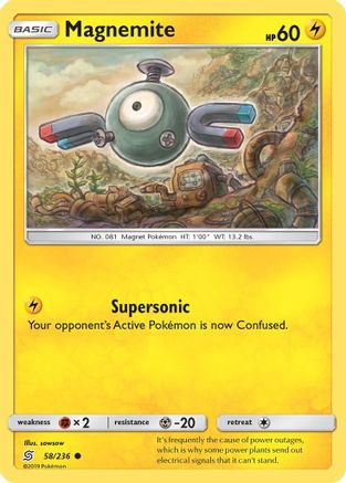 Magnemite (58/236) [Sun & Moon: Unified Minds]-1