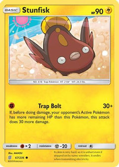 Stunfisk (67/236) [Sun & Moon: Unified Minds]-1
