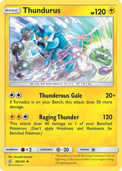 Thundurus (68/236) [Sun & Moon: Unified Minds]-1