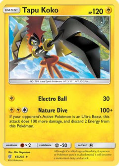 Tapu Koko (69/236) [Sun & Moon: Unified Minds]-1