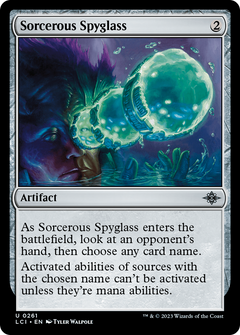 Sorcerous Spyglass [The Lost Caverns of Ixalan]-1