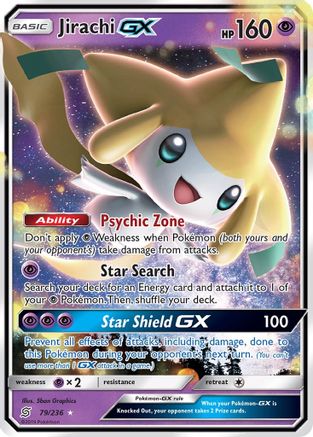 Jirachi GX (79/236) [Sun & Moon: Unified Minds]-1