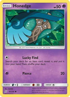 Honedge (92/236) [Sun & Moon: Unified Minds]-1