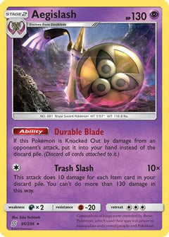 Aegislash (95/236) [Sun & Moon: Unified Minds]-1