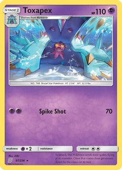 Toxapex (97/236) [Sun & Moon: Unified Minds]-1