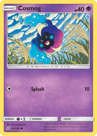 Cosmog (100/236) [Sun & Moon: Unified Minds]-1