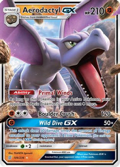 Aerodactyl GX (106/236) [Sun & Moon: Unified Minds]-1