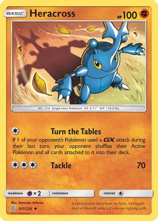 Heracross (107/236) [Sun & Moon: Unified Minds]-1