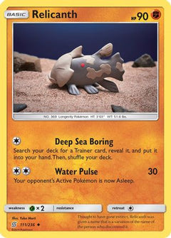 Relicanth (111/236) [Sun & Moon: Unified Minds]-1
