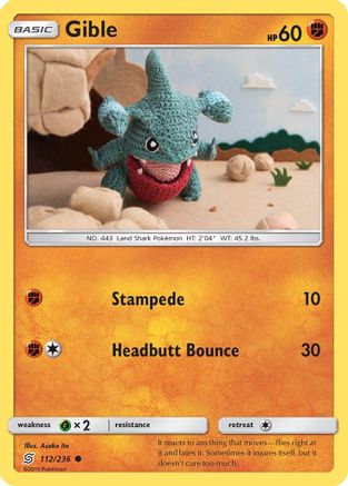 Gible (112/236) [Sun & Moon: Unified Minds]-1