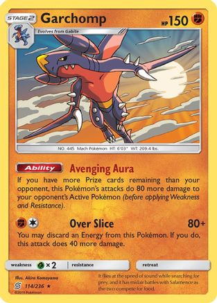 Garchomp (114/236) [Sun & Moon: Unified Minds]-1