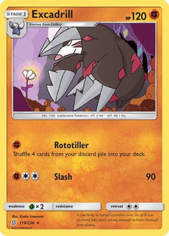 Excadrill (119/236) [Sun & Moon: Unified Minds]-1