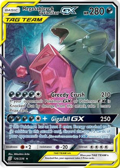 Mega Sableye & Tyranitar GX (126/236) [Sun & Moon: Unified Minds]-1