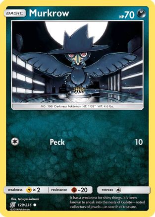 Murkrow (129/236) [Sun & Moon: Unified Minds]-1