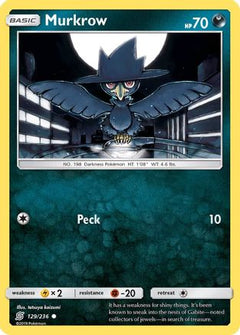 Murkrow (129/236) [Sun & Moon: Unified Minds]-1