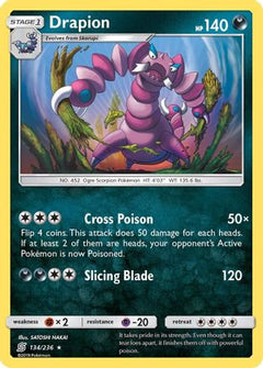Drapion (134/236) [Sun & Moon: Unified Minds]-1