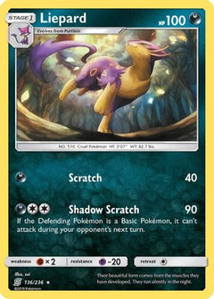 Liepard (136/236) [Sun & Moon: Unified Minds]-1