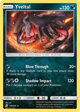 Yveltal (139/236) [Sun & Moon: Unified Minds]-1