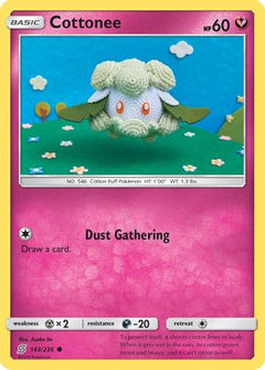 Cottonee (143/236) [Sun & Moon: Unified Minds]-1