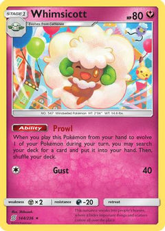 Whimsicott (144/236) [Sun & Moon: Unified Minds]-1