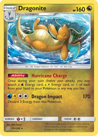 Dragonite (151/236) [Sun & Moon: Unified Minds]-1