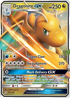 Dragonite GX (152/236) [Sun & Moon: Unified Minds]-1