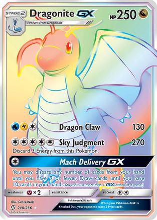 Dragonite GX (248/236) [Sun & Moon: Unified Minds]-1