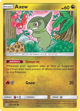 Axew (154/236) [Sun & Moon: Unified Minds]-1