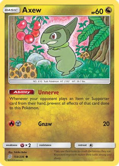 Axew (154/236) [Sun & Moon: Unified Minds]-1