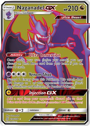 Naganadel GX (230/236) [Sun & Moon: Unified Minds]-1