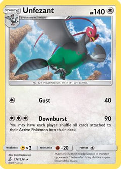 Unfezant (176/236) [Sun & Moon: Unified Minds]-1