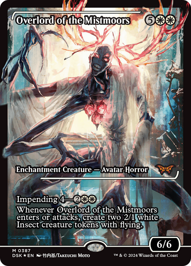 Overlord of the Mistmoors (Japan Showcase) [Duskmourn: House of Horror]-1