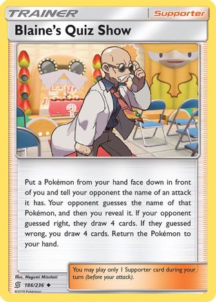 Blaine's Quiz Show (186/236) [Sun & Moon: Unified Minds]-1
