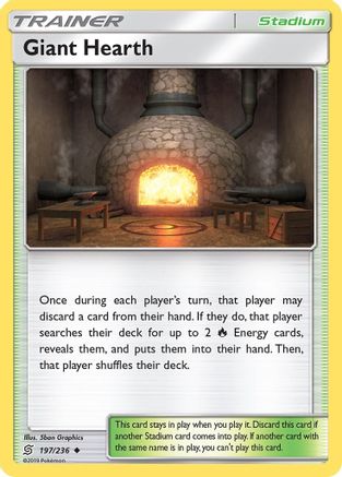 Giant Hearth (197/236) [Sun & Moon: Unified Minds]-1