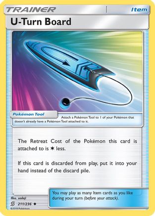 U-Turn Board (211/236) [Sun & Moon: Unified Minds]-1