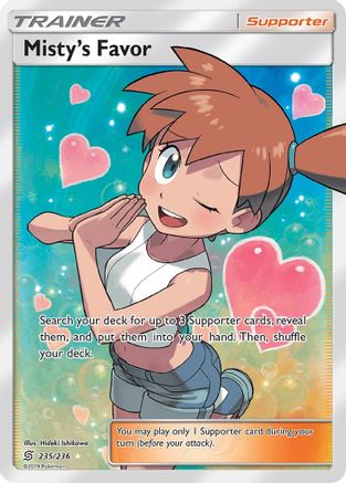 Misty's Favor (235/236) [Sun & Moon: Unified Minds]-1