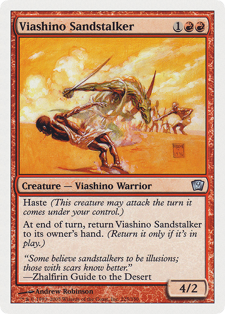 Viashino Sandstalker (9ED-225) - 9th Edition-1