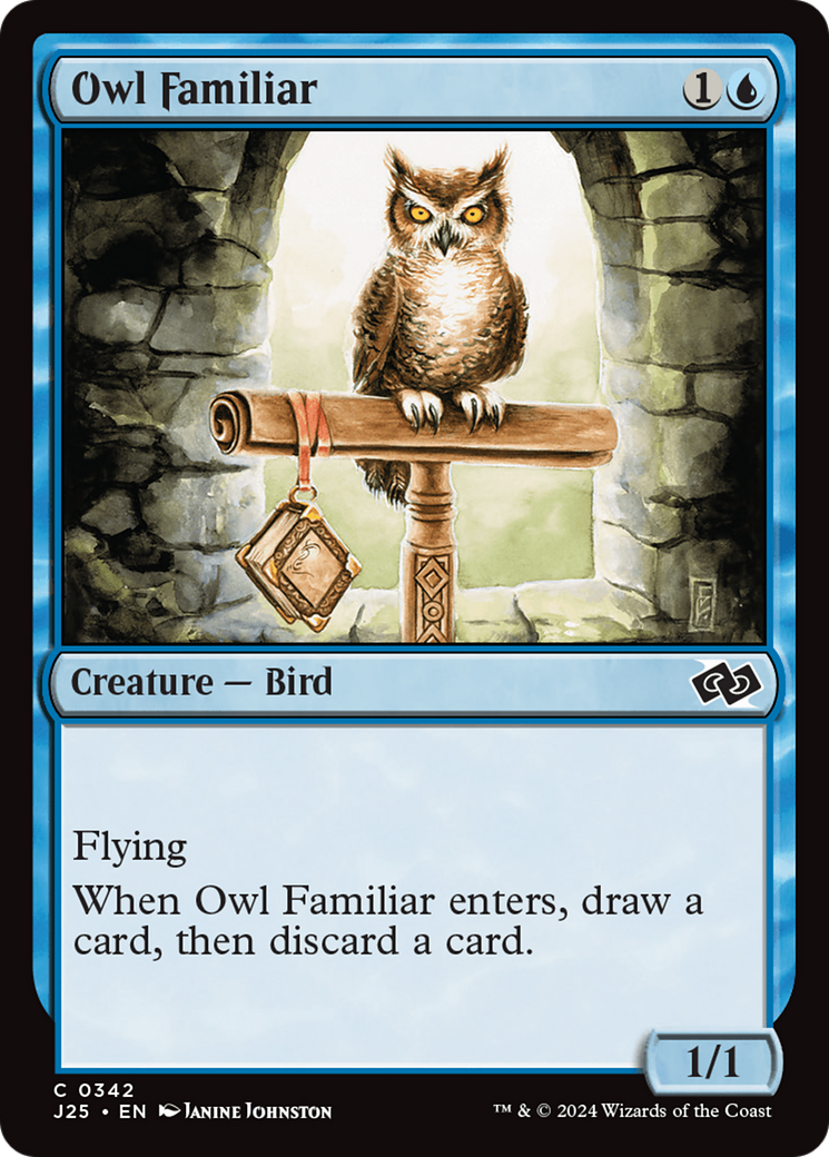 Owl Familiar [Foundations Jumpstart]-1