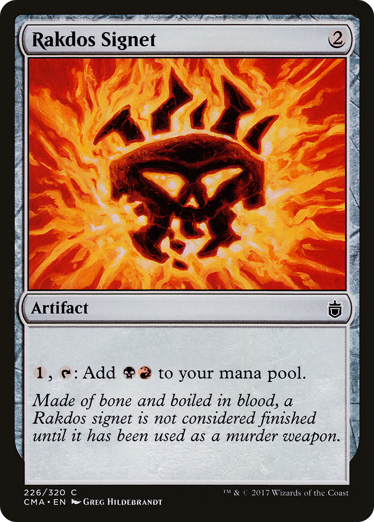Rakdos Signet [Commander Anthology]-1